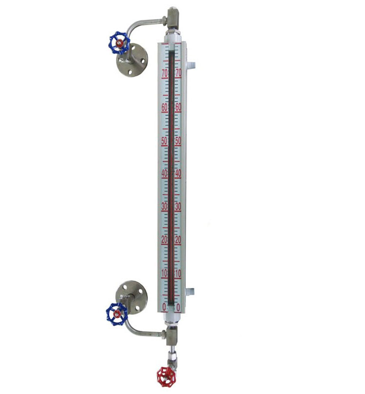 無盲區(qū)石英管/玻璃管液位計 雙色/彩色 可帶伴熱、LED燈 材質(zhì)碳鋼/不銹鋼 UGS